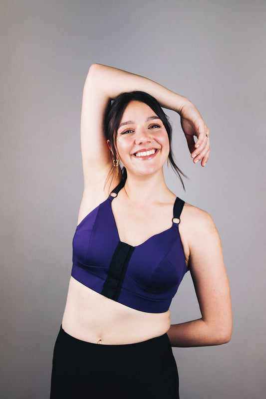 Keyla : la marque de brassières de sport pour les fortes poitrines, allant du 85D au 110G.